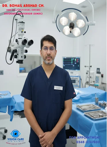 Dr Sohail Arshad Ch Best eye specialist